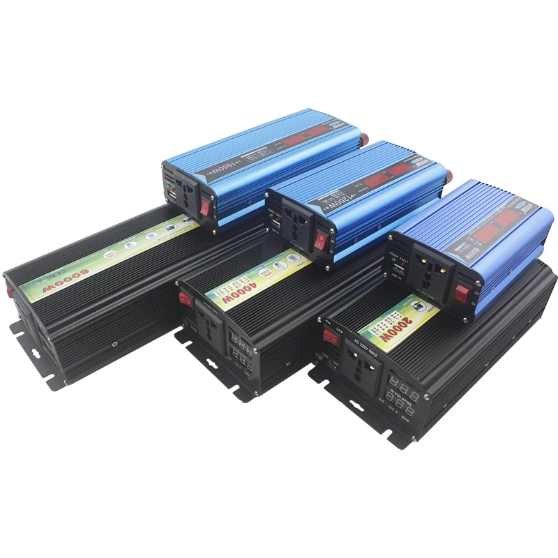 Hot selling cheap custom power inverter 3000w 1500w 12v 220v pure sine wave power inverter for car ,truck