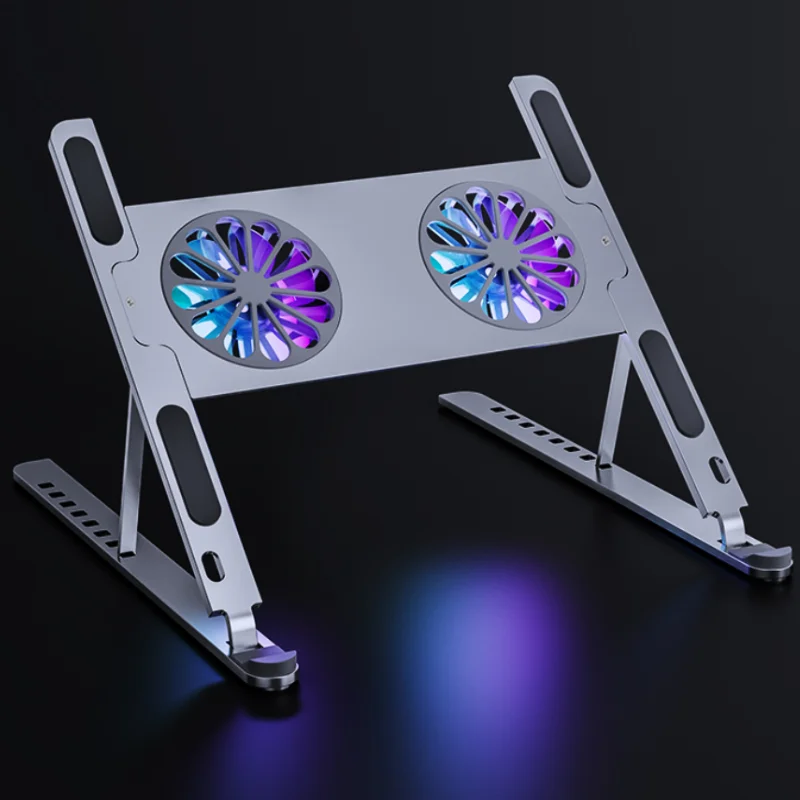 Boneruy Trending Products Office Desk 8 Angle Adjustable Foldable Notebook Cooling Stand for Laptop