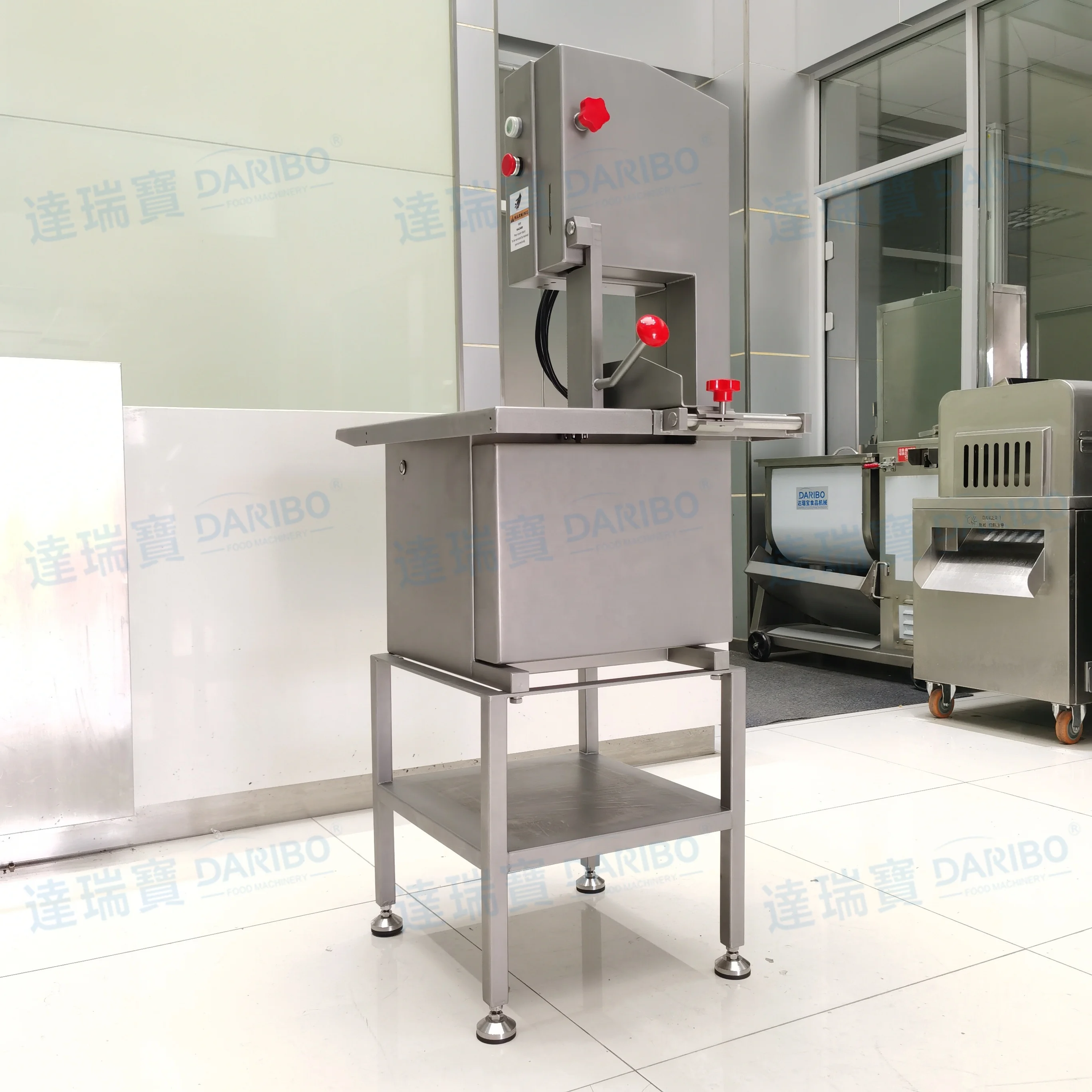 Commercial Frozen Meat Cutting Machine Electric Bone Saw Butcher Machinery Band