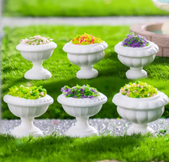 china products manufacturers artificial plant succulent flower planter potting fairy garden micro Landscape European style decor