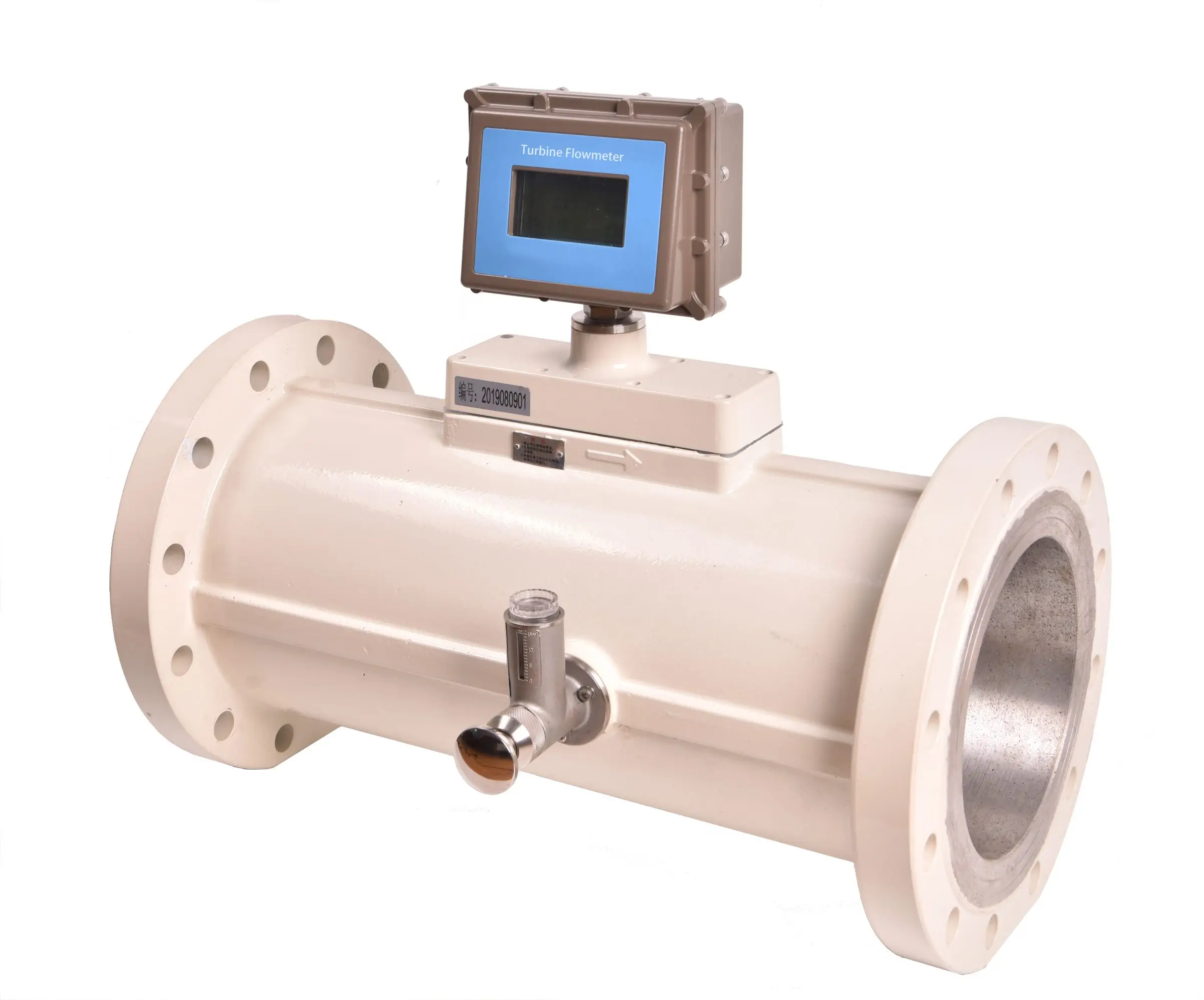 High Quality Manufacturer DN65 Gas Turbine Flowmeter Symmetrical bidirectional design Wide Application