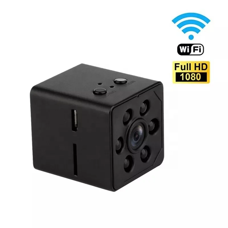 Wireless Wifi HD 1080P Camcorder Night Vision Motion Detection Built in Battery Portable Small Mini CCTV IP Camera