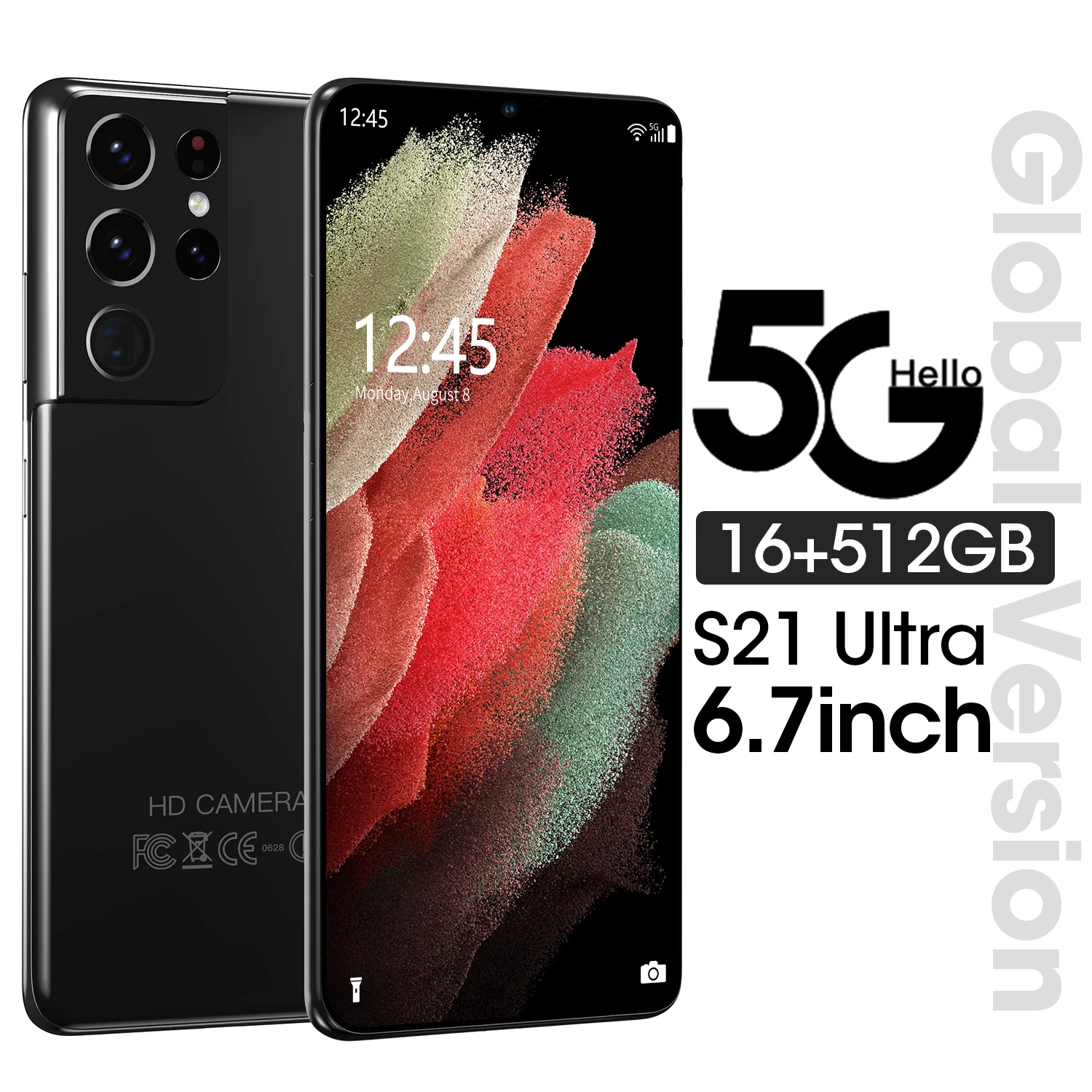 2021 Sunsung S21 Smartphone 6.7 inch Android 10 Global Version 16GB+512GB Original Unlocked Dual SIM Mobile