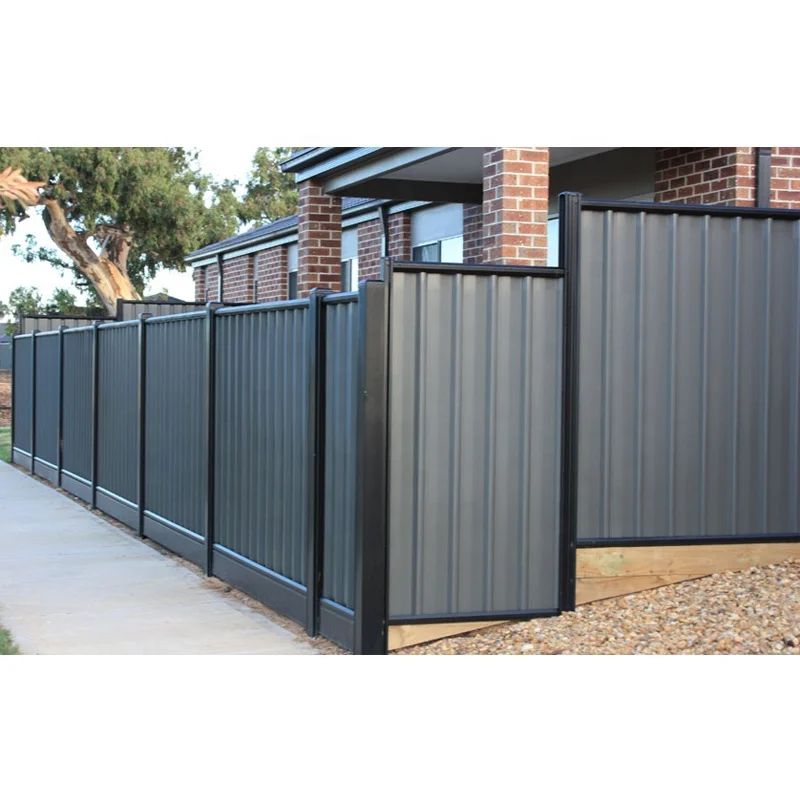 Factory prices customized black aluminum metal fence panel aluminum slat gate modern gates for outdoor garden wall