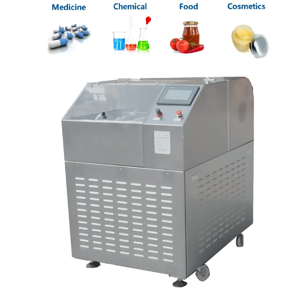 100L/H Micro jet Fat milk microemulsion liposome nanoparticles laboratory homogenizer 24*2