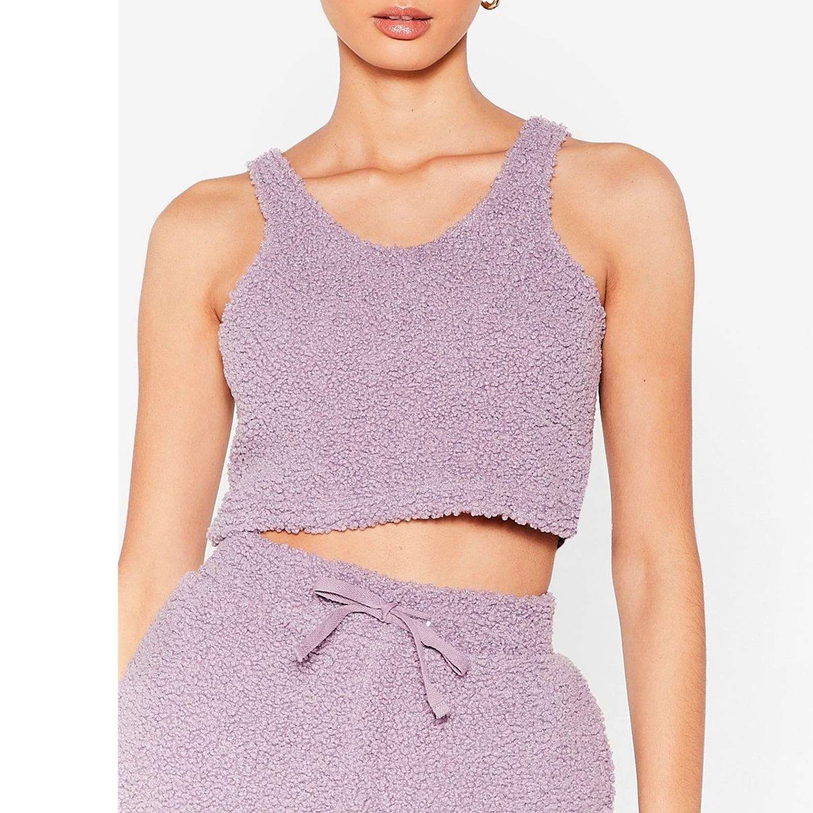 New Coming Factory in China 100% Full Test Fast Delivery Fall and Winter New Fleece Loungewear for Women