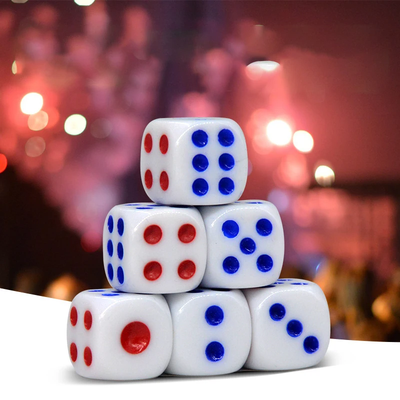 Customized Large Adult Acrylic Resin DND Dice Set Bulk With Logo for Graduation School Ramadan Thanksgiving Diwali