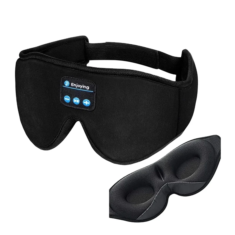 2022 music 3D eye mask Wireless sleep band headphonesleep band headphones gift for women