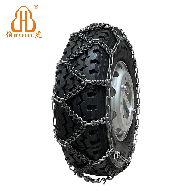BOHU alloy steel snail truck snow chain tire protection chain anti skid truck tire snow chains