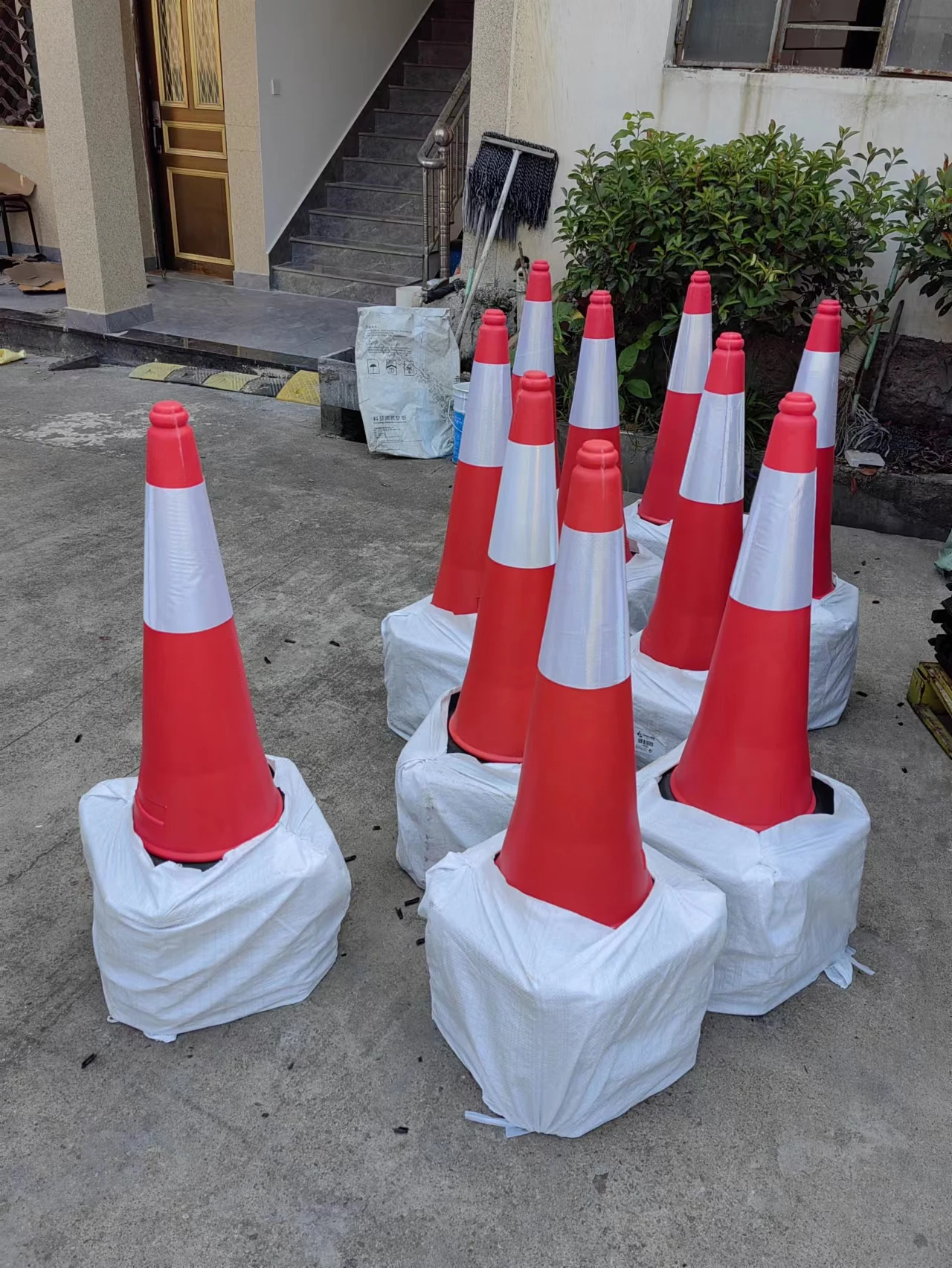 75cm PE Traffic Road Safety Cone, pe cone