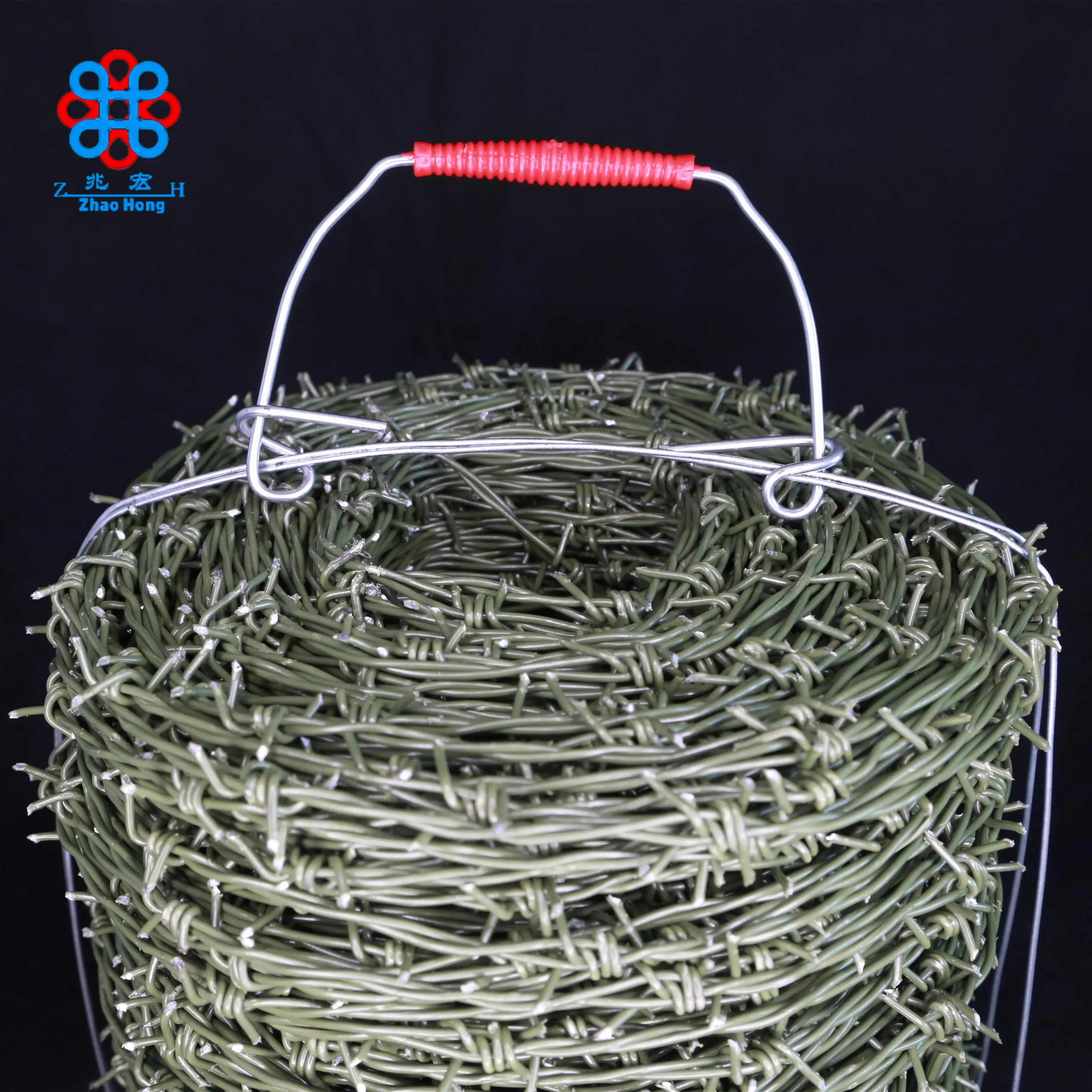 High Quality Galvanized Barbed Wire Alambre De Pua Price Per Roll