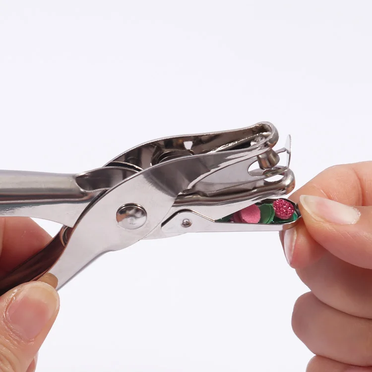 1 Hole Punch Machine Single Hole Puncher 10 Sheet Capacity Classic Office Paper Punch for Craft Paper DIY Home Office School