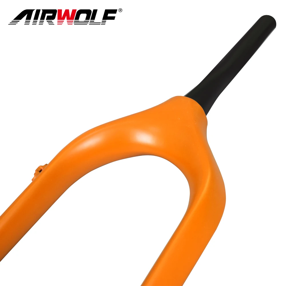 Fatbike Snow 5.0 Tire Bicycle Fork Carbon Fiber Rigid Fork Thru Axle 150*15MM Disc Brake 26 Inch Fork