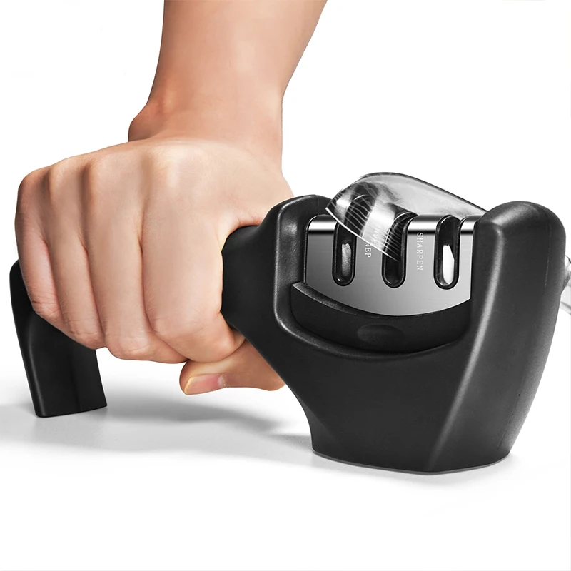 
Брелок, вольфрамная сталь лезвия керамические кухонные ножи и аксессуары профессиональный студийный 3 этапа ручная точилка для ножей 