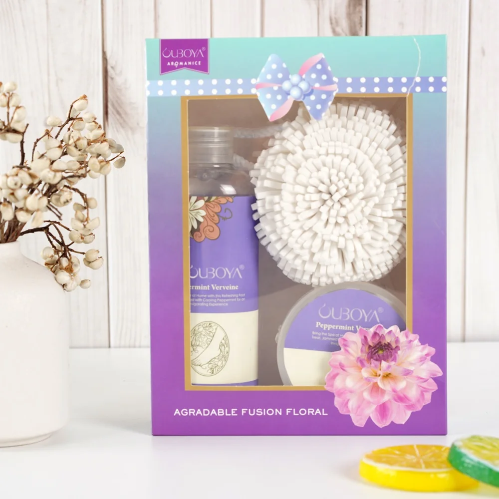 Vanilla Lavender Bath And Beauty Gift Set Wholesale Bath Set Luxury Women Spa Bath Gift Set