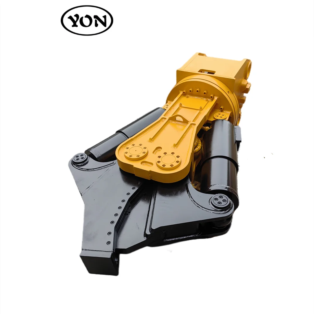 big diameter double ram 360 degree rotation hydraulic scrap scissors for 5-50 ton excavator