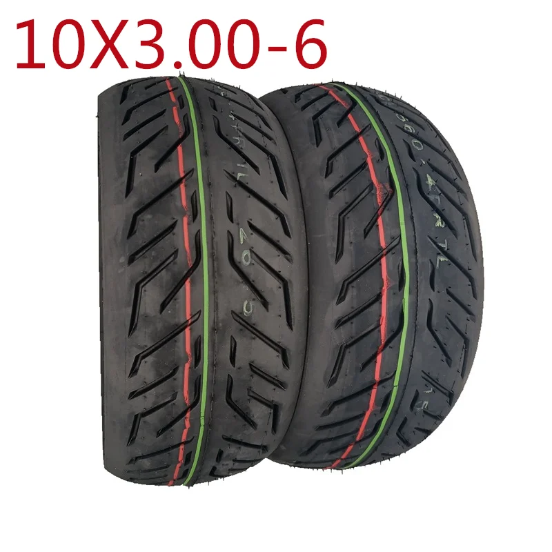 10x3.00-6 Tubeless Tyre for Electric Scooter 10 Inch 10x3.0 Wear Resistant Vacuum Tyre 10*3.00-6 10x3.00-6 Tubeless Tire
