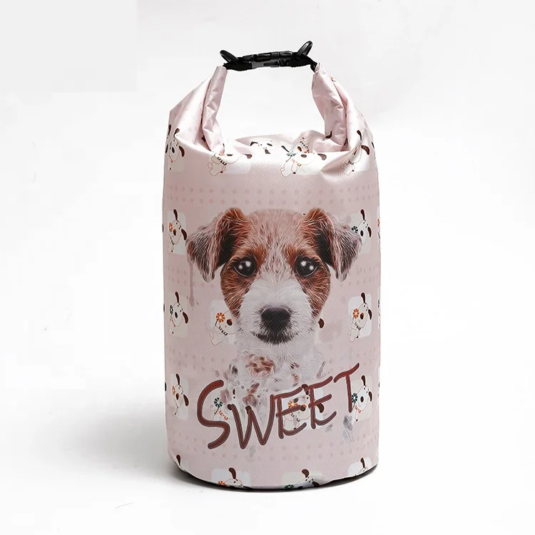 waterproof floating dry bag roll top closure ocean pack PVC tarpaulin TPU outdoor dry bag 2L 5L 10L 20L 80L with shoulder straps