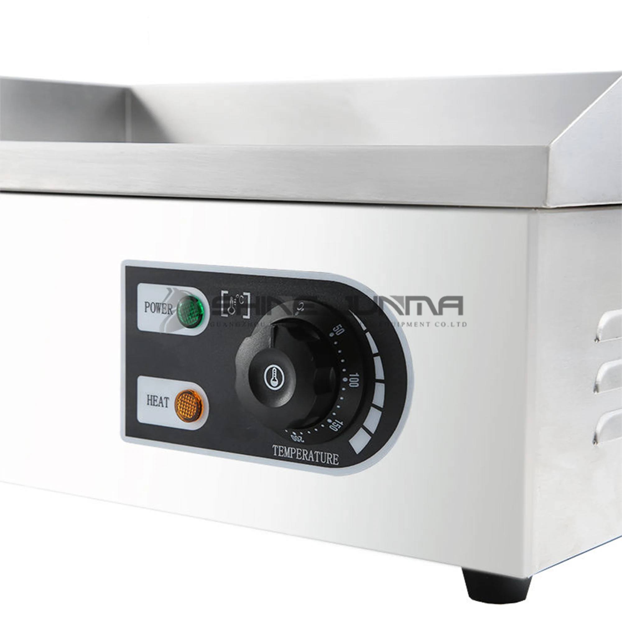 Commercial Restaurant Equipment Stainless Steel Table Top Flat Electric Barbecue Burger Grill Griddle