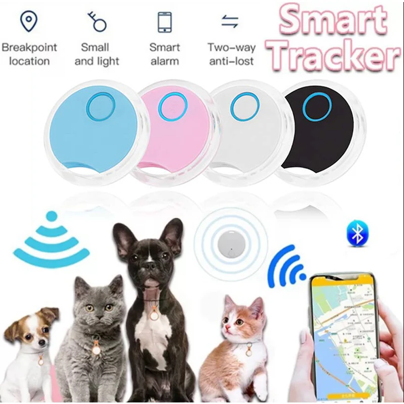 Multifunction Round Anti Lost Device Pet Key Cell Phone Tracking Locator Mini GPS Small GPS Tracking Devices Pet Tracker