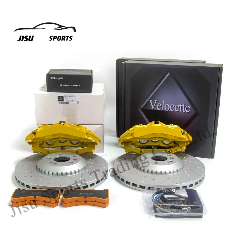 Popular Best Car Brake Kit 18 Inch Front 350/390mm Disc 6 Pot Caliper for Audi Rs3 2019 Rs5 Rs6 Rs7 Mercedes-Benz AMG C 63