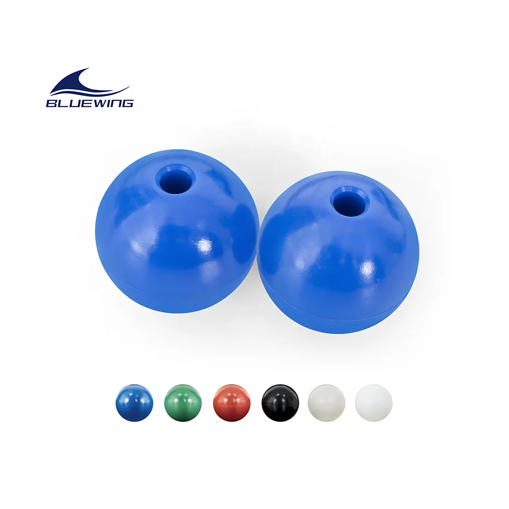 2pcs Fishing Rigging Ball Plastic Pair Outrigger Line Stop Ball Stoppers Outrigger Ball Stops