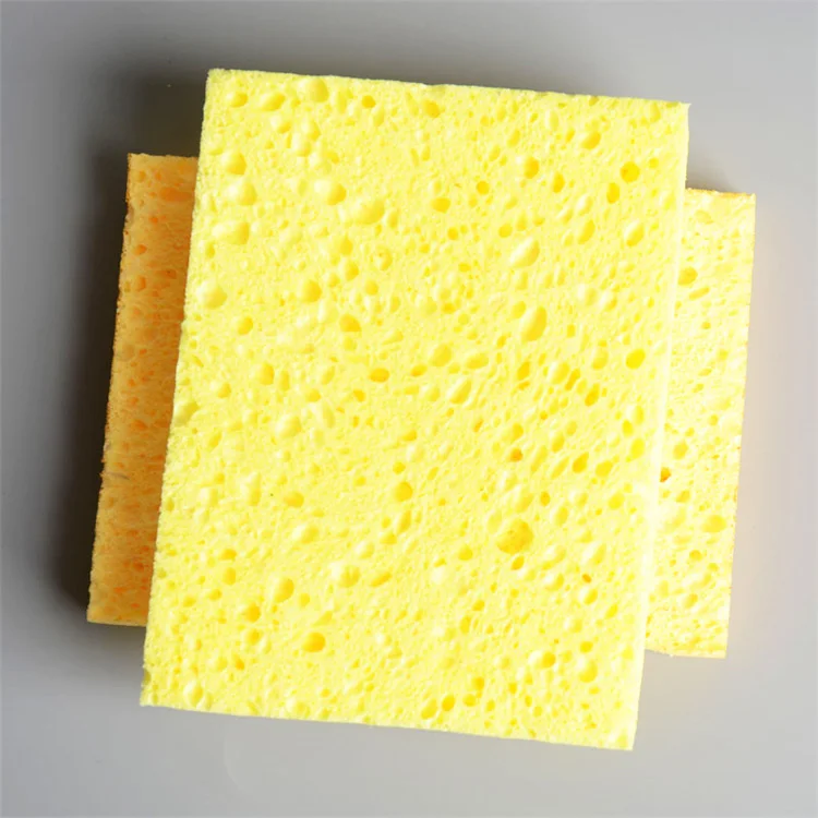 Manufacture Price Kitchen Essential Sponge Eco-Friendly Cleaning Sponge Biodegradable Cellulose Sponge Manufacturer