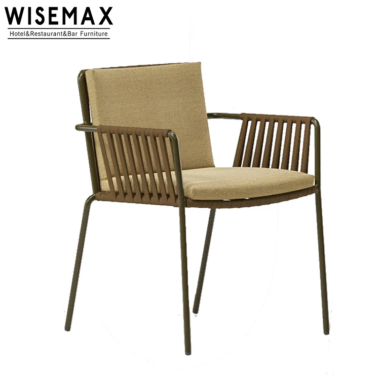 Outdoor furniture garden leisure rattan chair single chair Nordic balcony wicker rope chair