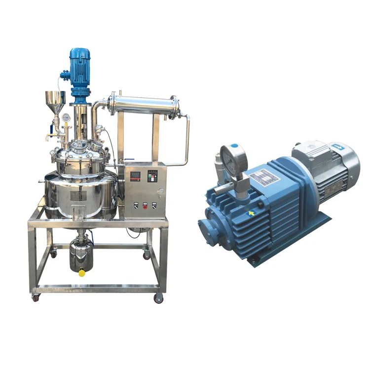 High Efficiency 5L Lab Chemical Jacketed Stainless Steel Nuclear Reactor with Pump