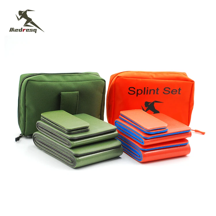 Medresq CE Approved Splint Aluminum Polymer Splints Medical Emergency First Aid Splint Kit
