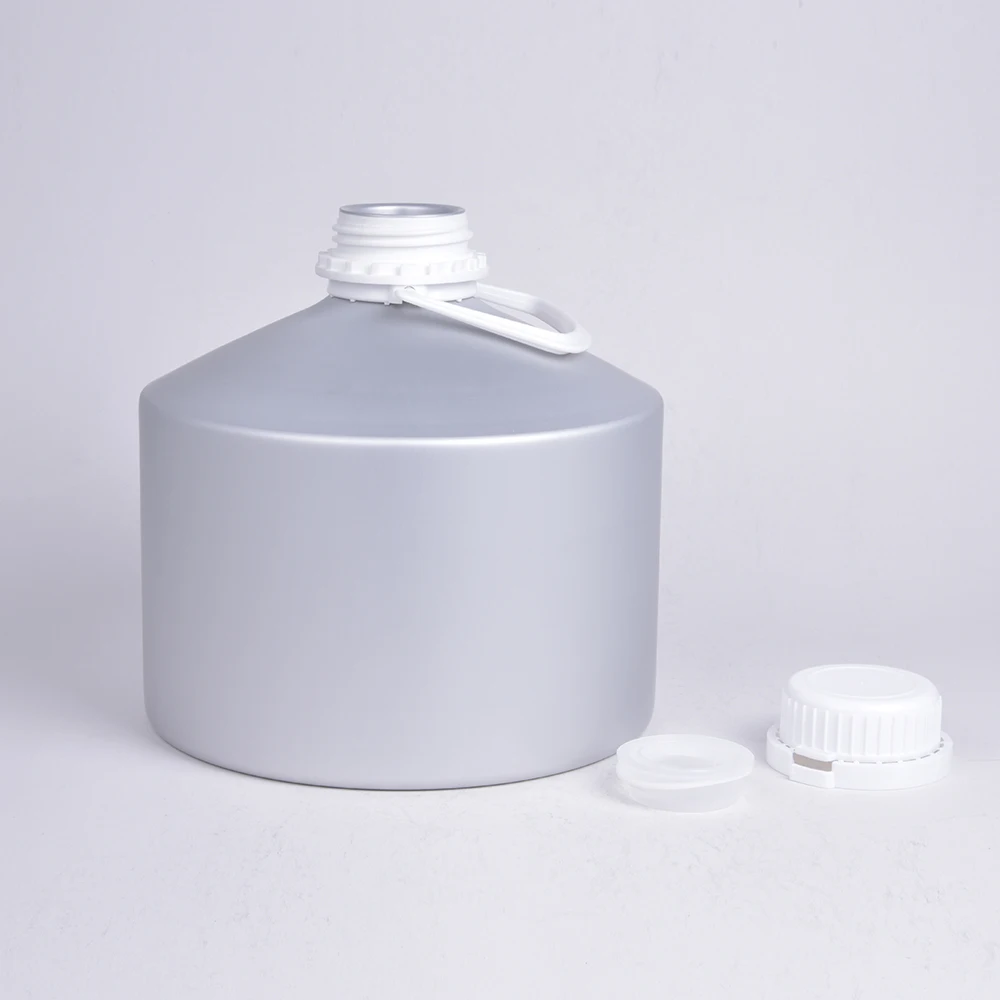 Large capacity custom blank aluminium bottle storage Essential Oil  10 liters aluminum bottle