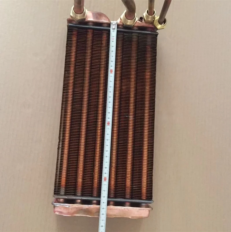 four tube heat exchanger 24 kw gas boiler parts for Bosch  boilers