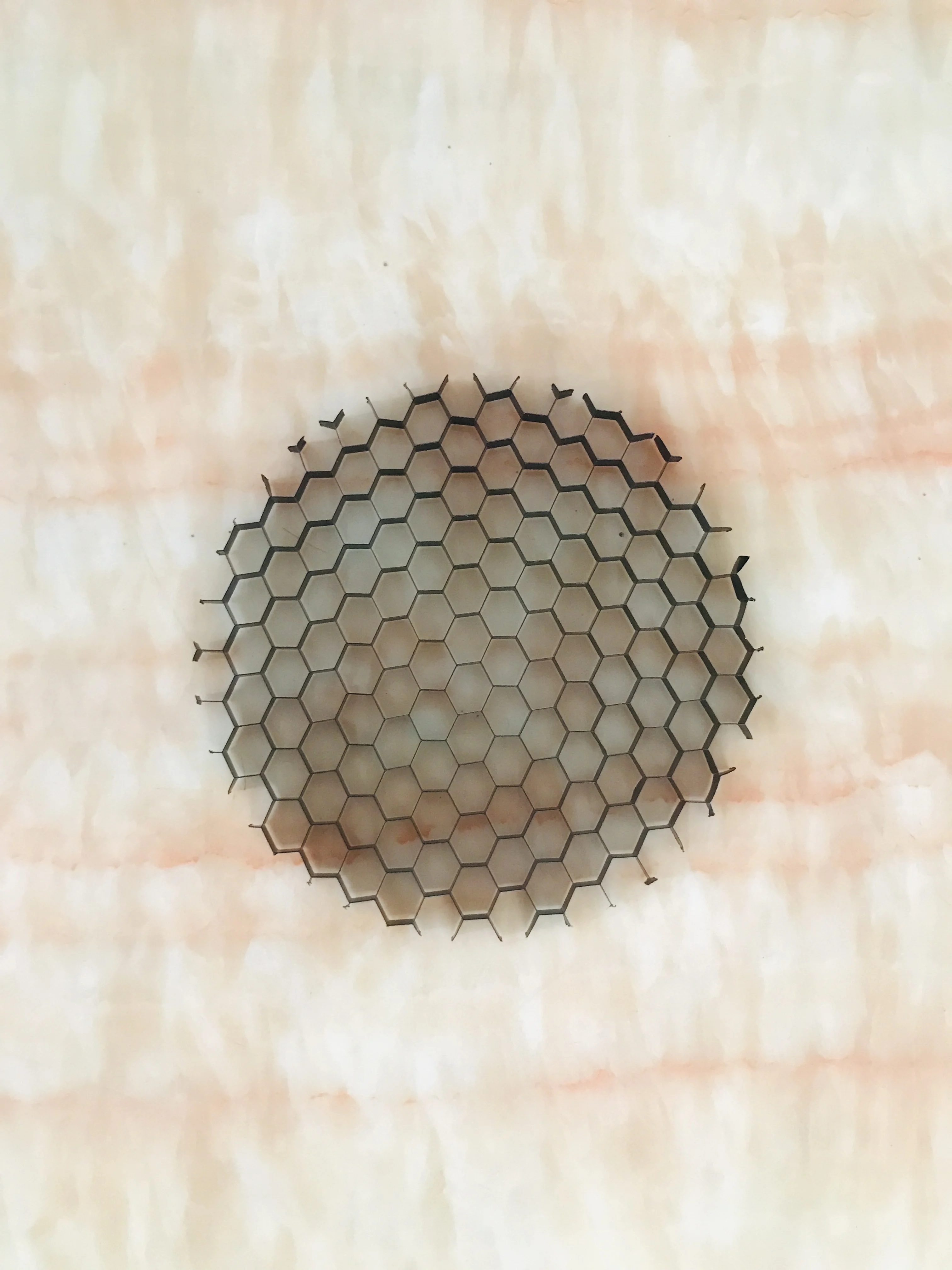 Hexagon Black Aluminum Honeycomb Core for Louver