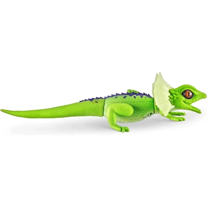 2019 Kids Plastic  Robot Pet Toys Battery Operated Crawling Lizard Touch StopFunny