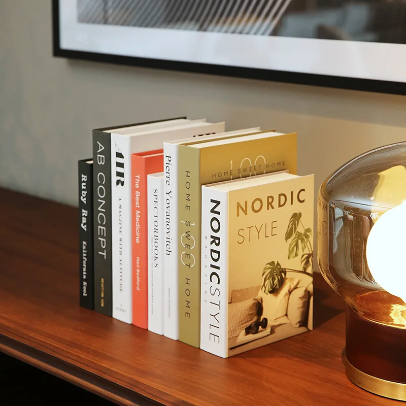 Ins Style Creative Fake Book Decoration Modern Simple Art Simulation Book Matisse Decorative Book Model Living Room Decoration