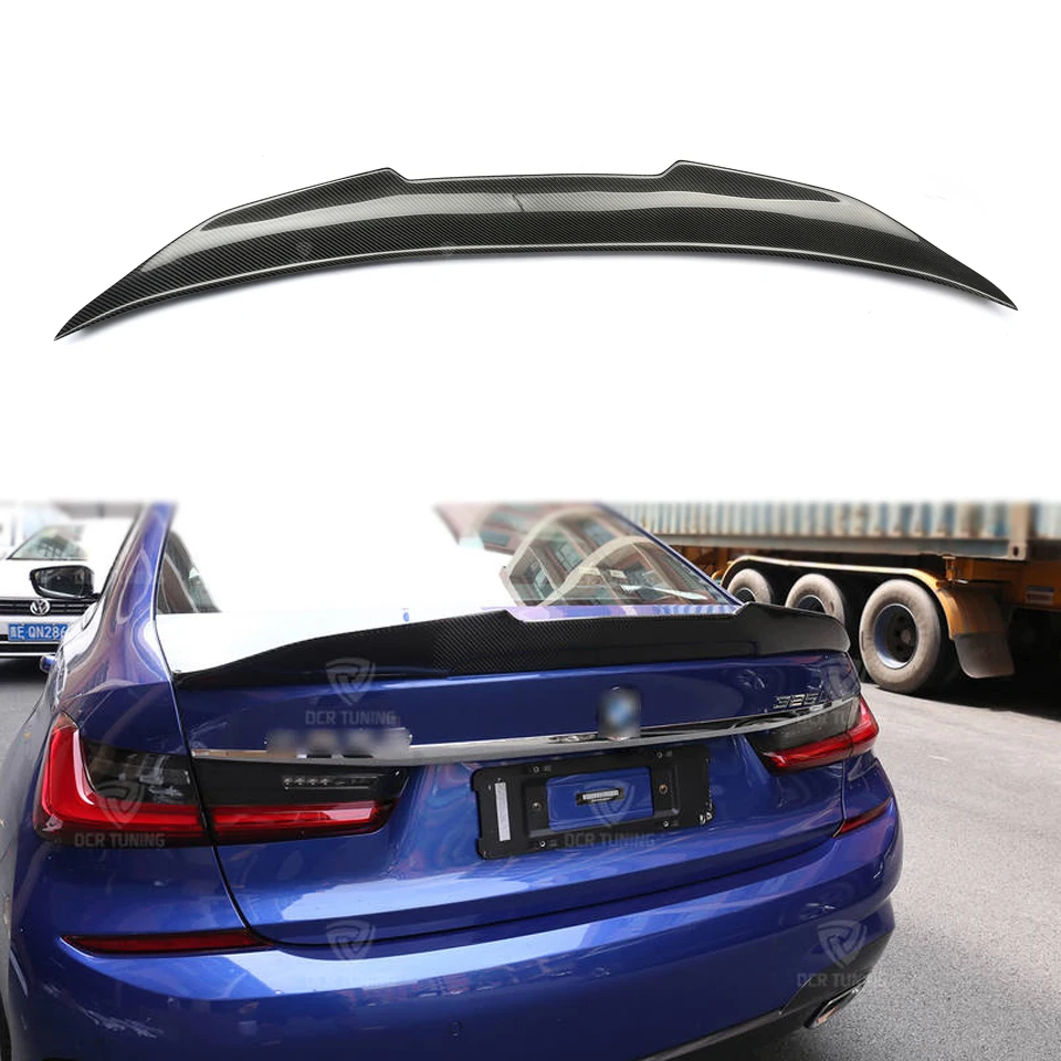 Carbon Fiber Auto Wing Spoiler For BMW 3 Series G20 G80 M3 Sedan 2019+ 330i 340i m Style Psm