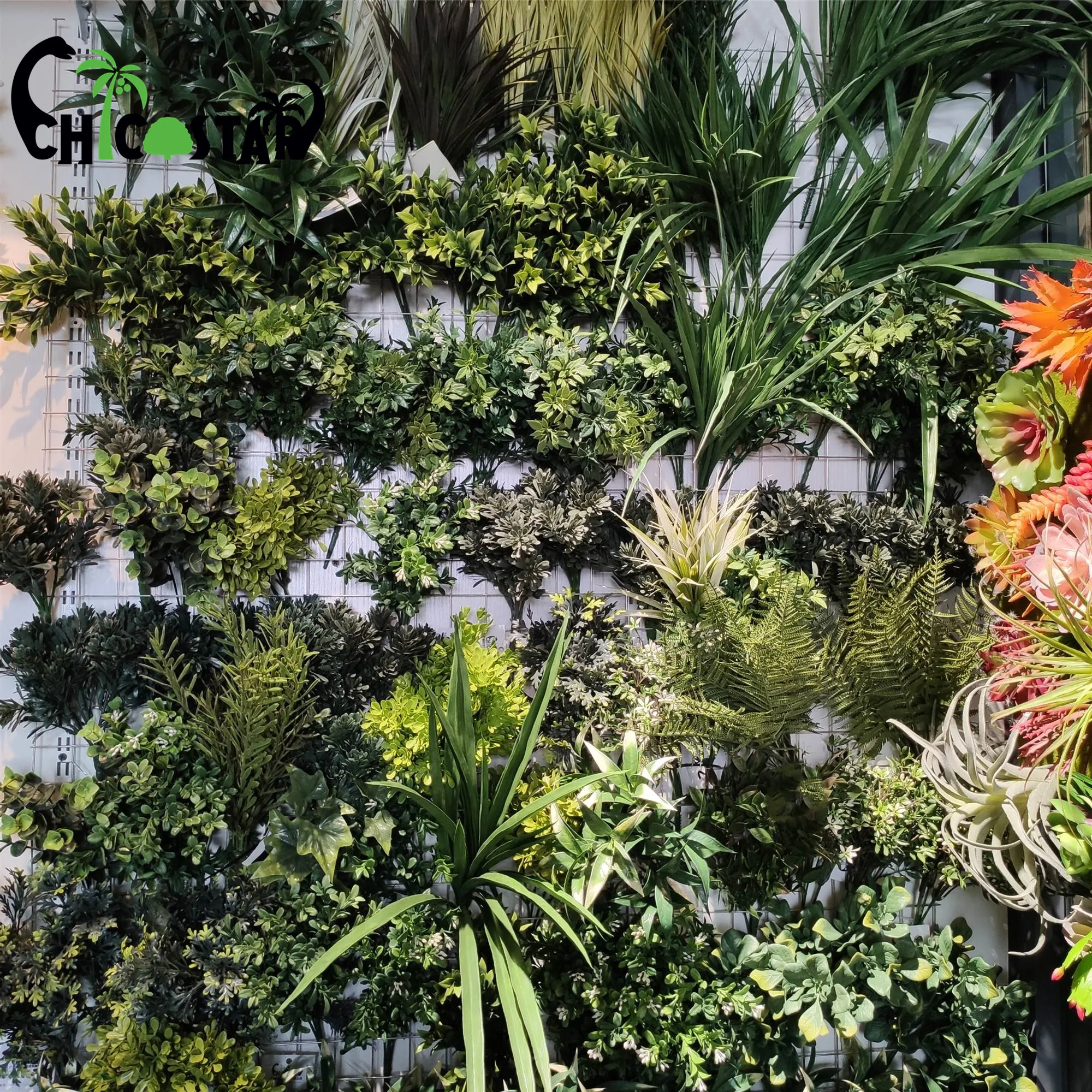 Factory qualit garden decoration artificial eucalyptus garland Artificial plant for home decoration