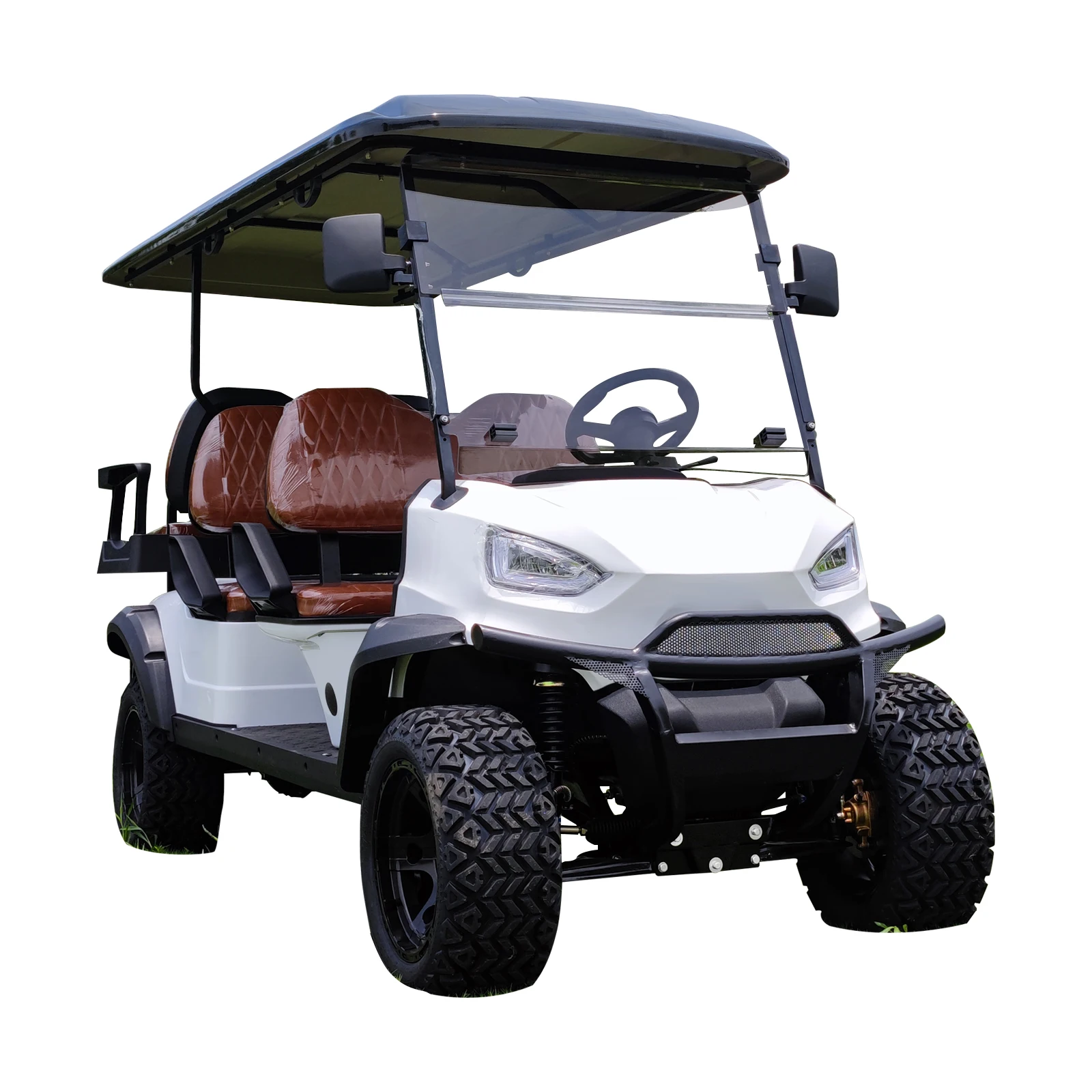 72V 4+2 seat Golf Cart with AC Motor