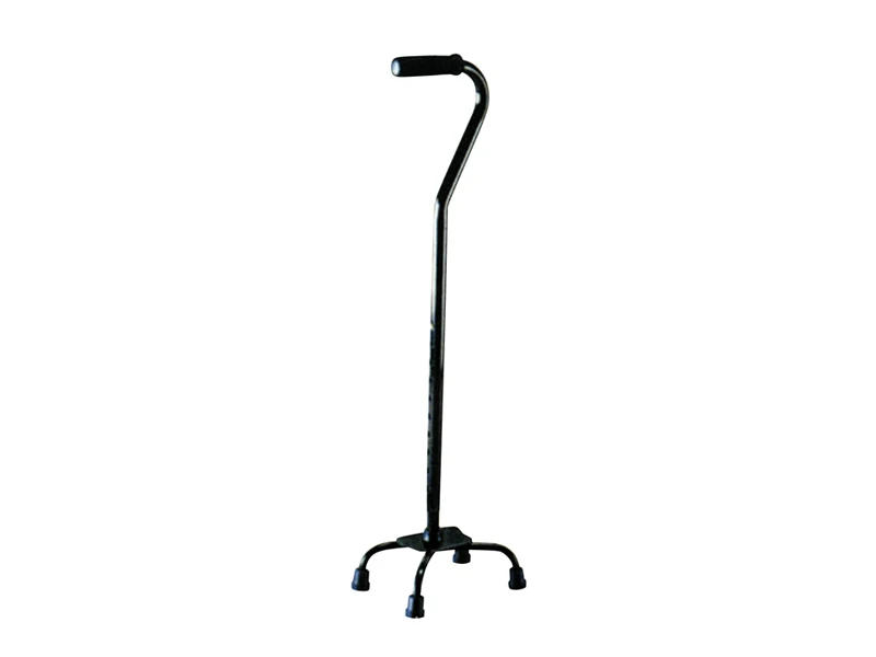 Medical Wholesale New Arrival Lightweight Quad Cane Folding Adjustable Four Leg Walking Stick