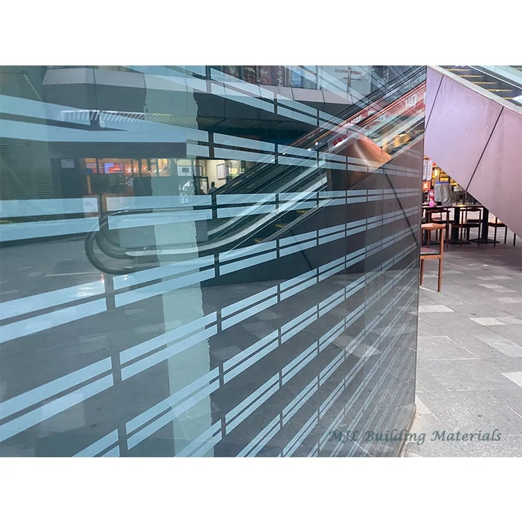 Minimalist Construction Exterior Window Wall Aluminum Frame Building Low E Curtain Glass