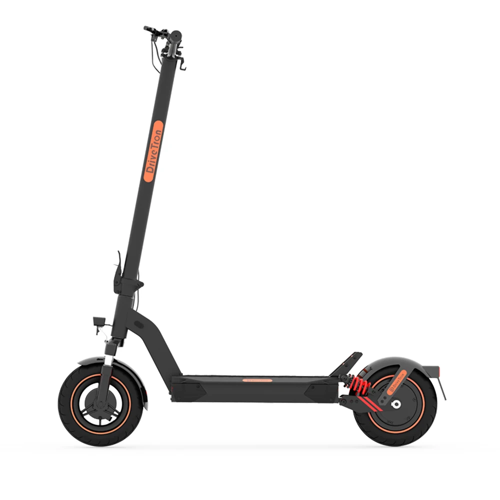 DriveTron Factory Direct 10inch 40kmh Long Range Double Suspension Adult Foldable Electric Scooter 500w