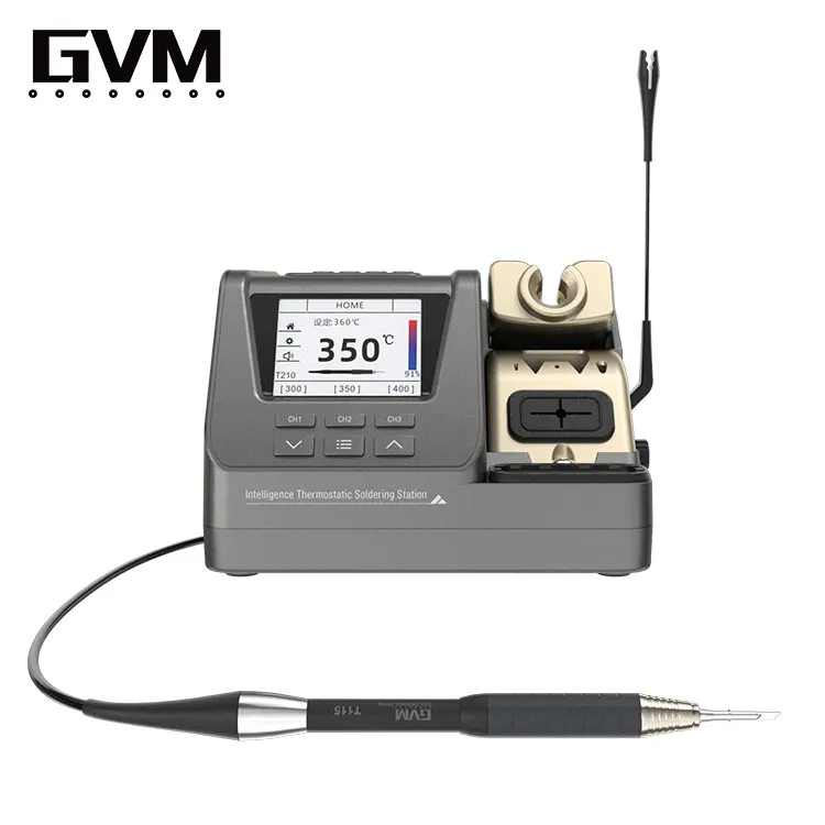 GVM H3 3-in-1 smart soldering station T245/T210/T115 soldering iron For Mobile Phone Repair