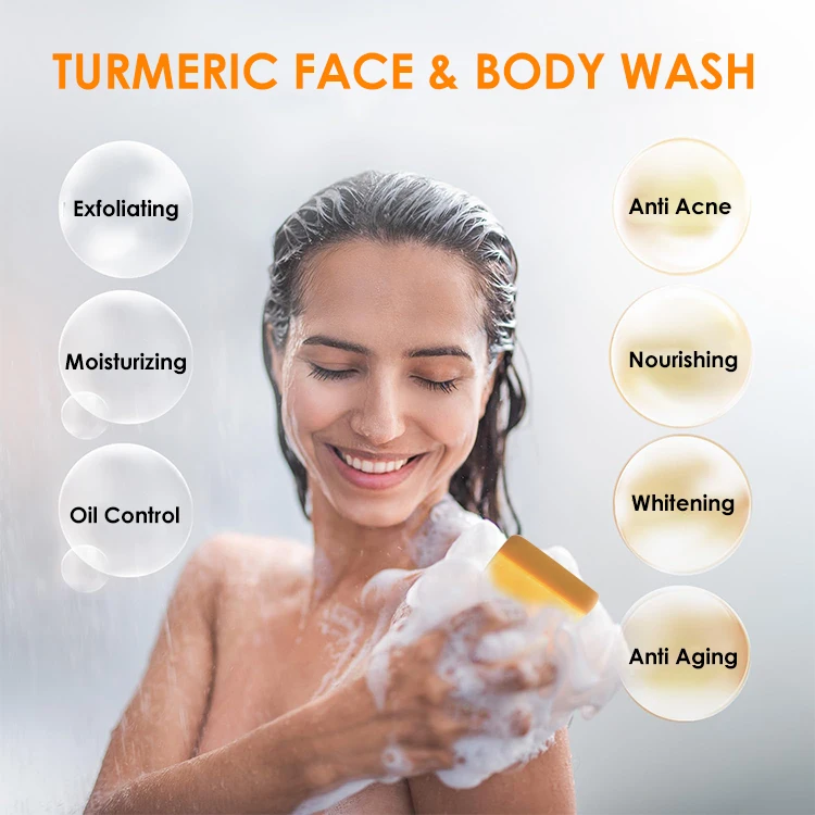 Luxfume Wholesale Turmeric Bar Soap Handmade Organic Turmeric Soap For Skin Whitening