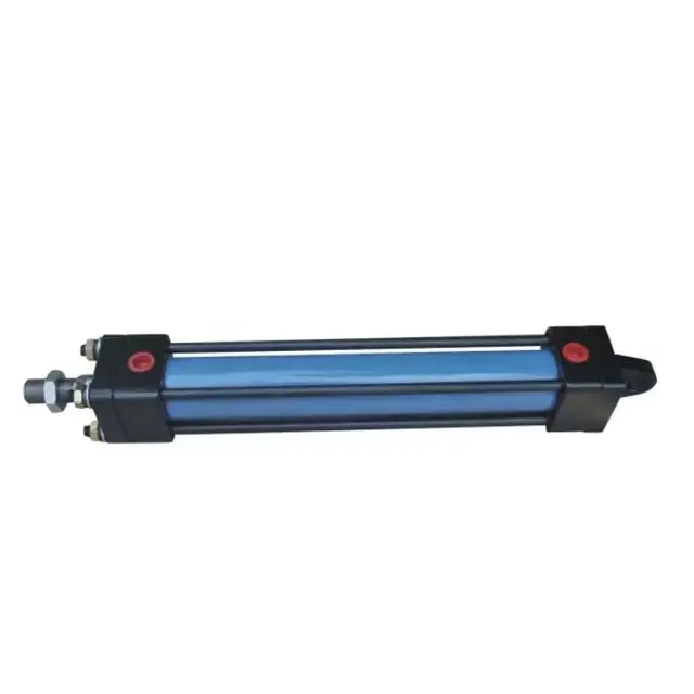 Thin heavy-duty tie-rod double-acting hydraulic cylinder standard hydraulic cylinder factory ready stock fast delivery
