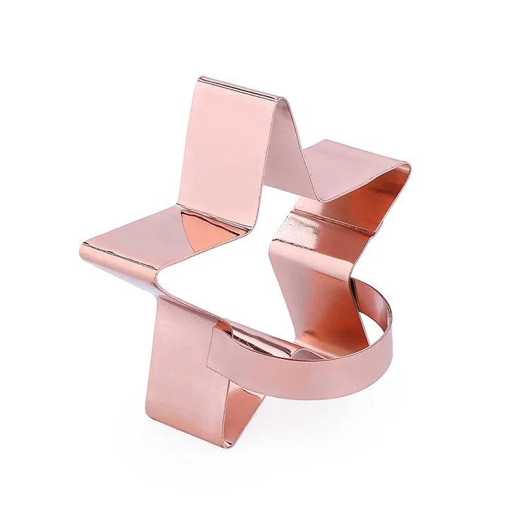 Copper Star Cake Mold Cookie Cutter With Handle