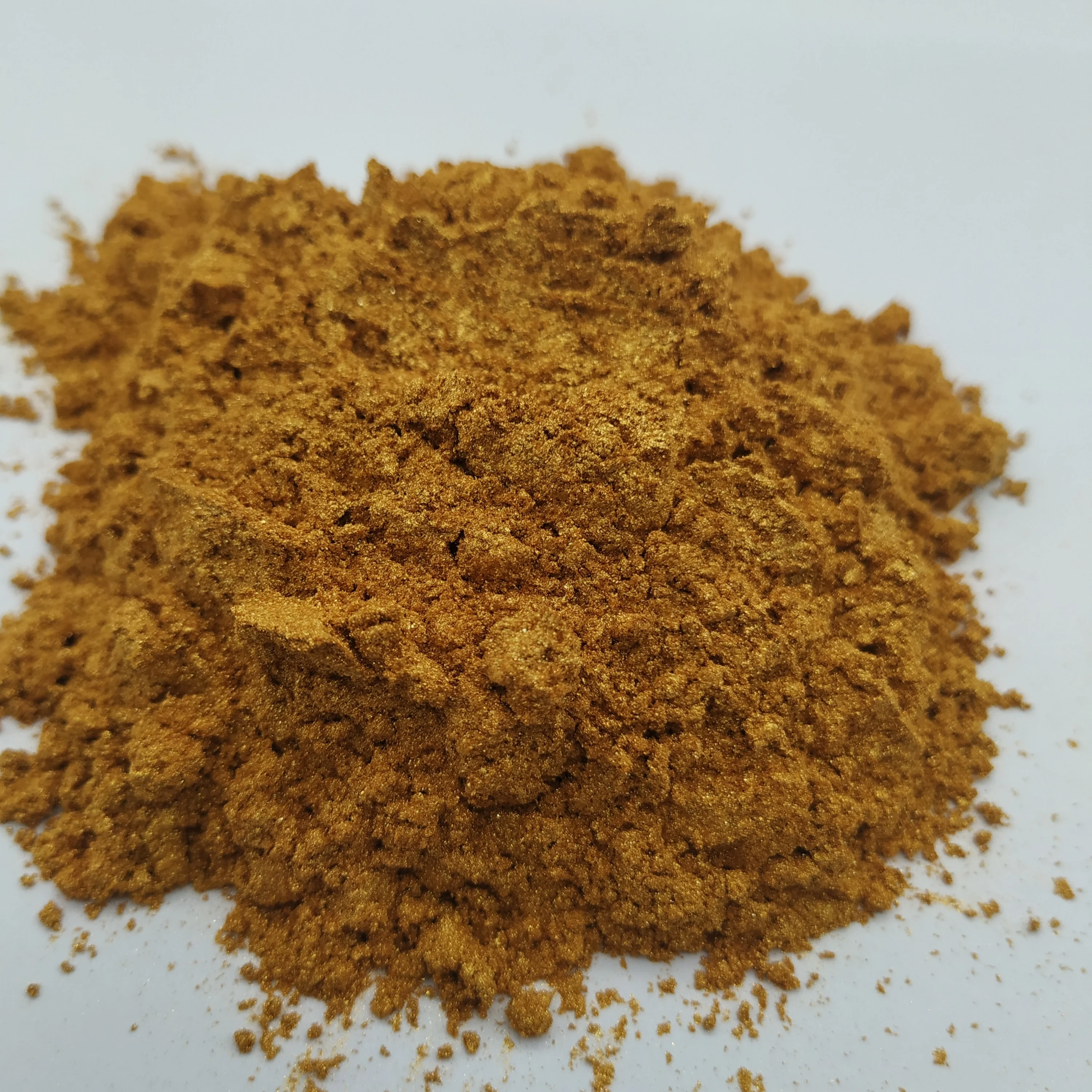 
High Temperature Resistant Gold Pearl Pigment Powder 