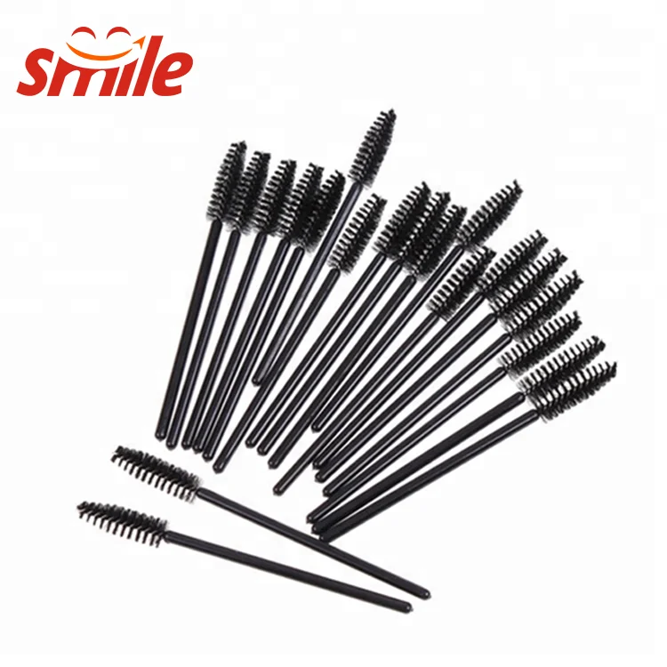 Disposable Colorful Mascara Wands Applicators Eyelash Cleaning Brush