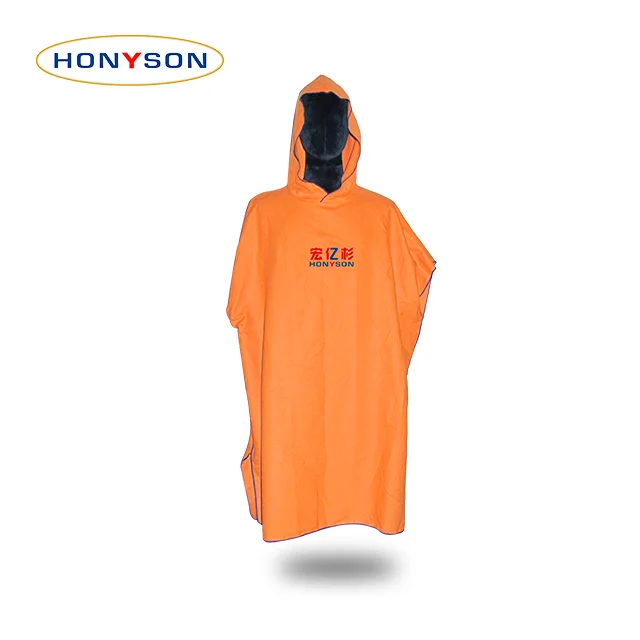 Quick-drying Cloak Bath Towel Diving Warm Coat Beach Changing Bathrobe Swimming Outdoor Cloak Poncho Towel