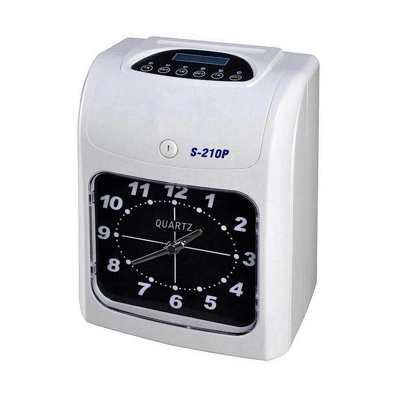S-210  Attendance punch card time recorder Time recorder Digital Office Equipment  Electronic  Time Clock