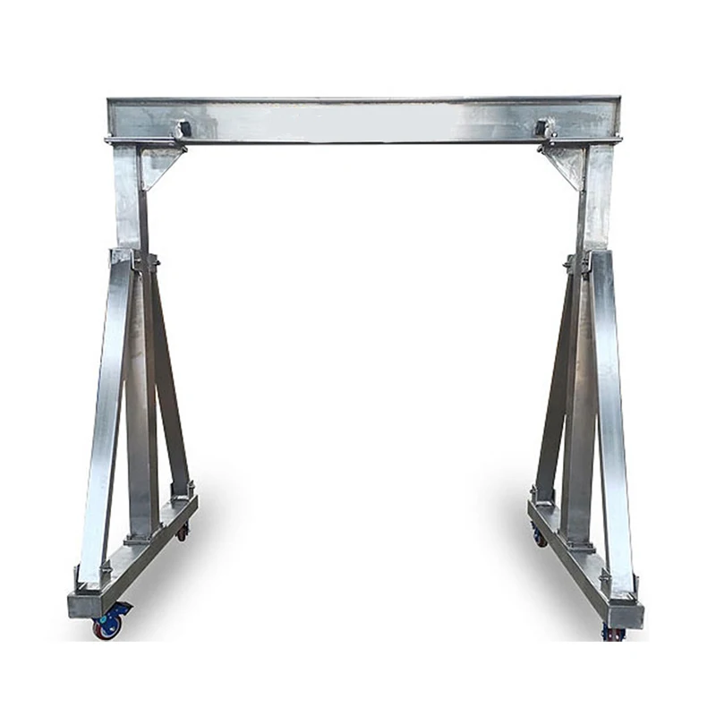 Portable 1T 2T 3T 5T 7.5T 10T Mobile Aluminium Alloy Electric Wireless Remote Control Support Frame Gantry Crane